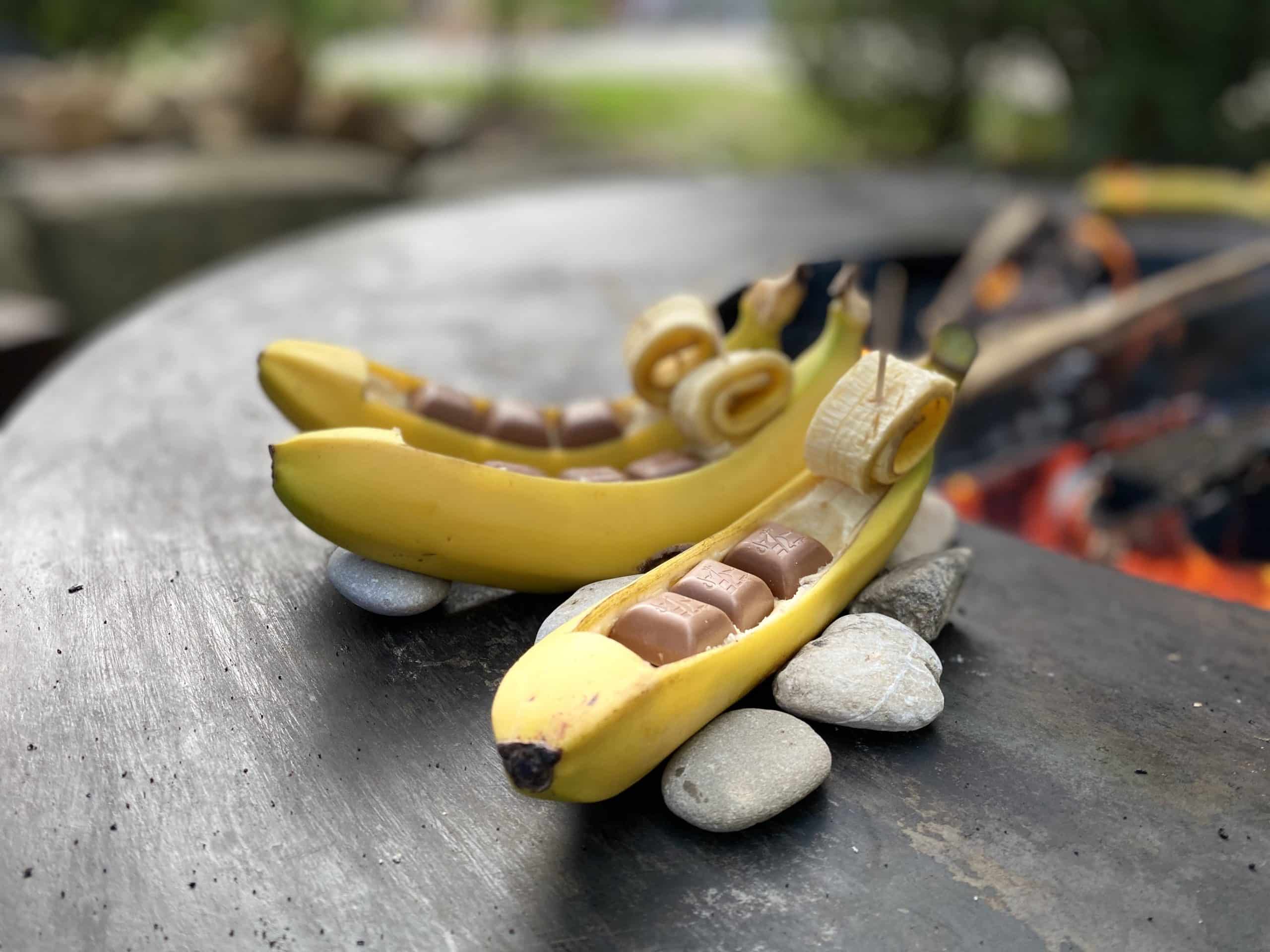 Bananenschiffli Rezept für Feuerring