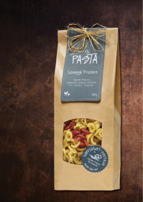 Härzbluet Pasta Packung Schnäggli Tricolore