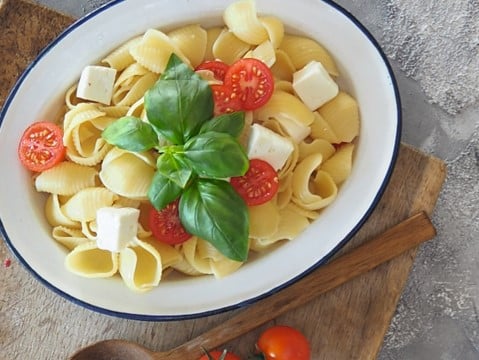 Rezeptbild Pasta mit Tomaten und Feta