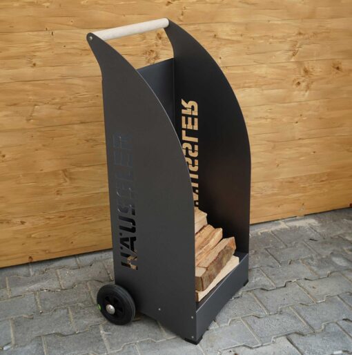 Holzwagen fahrbar – Bild 2